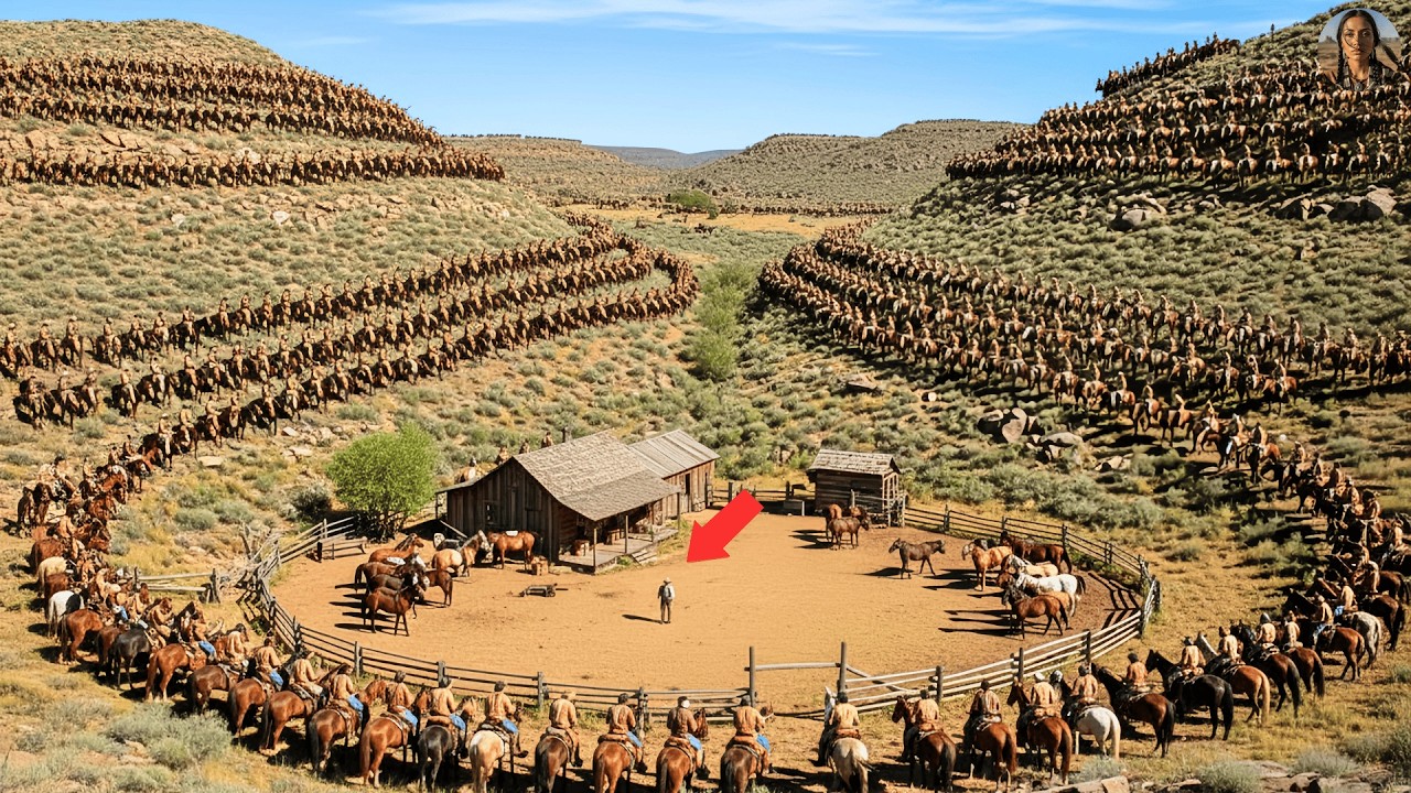 Un vaquero dio agua a una mujer apache gigante; al amanecer, 300 guerreros rodearon su ranch