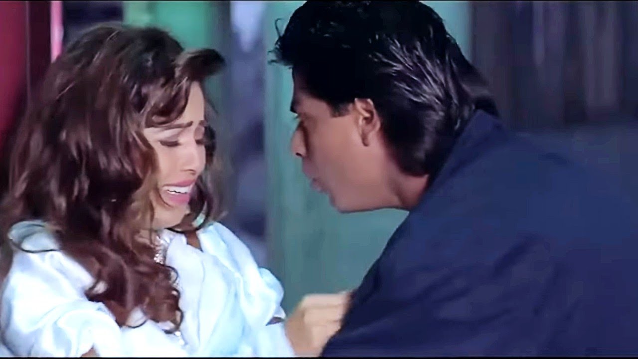 Pardes में फसी गंगा को बचाने आये शाहरुख़ | Shah Rukh Khan, Mahima | Emotional Movie Scene