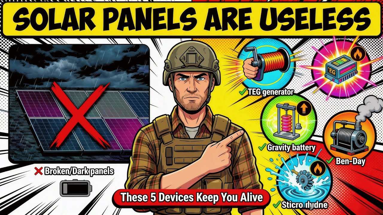 Don't Buy Solar Panels Until You Watch This (5 Better Alternatives for SHTF)