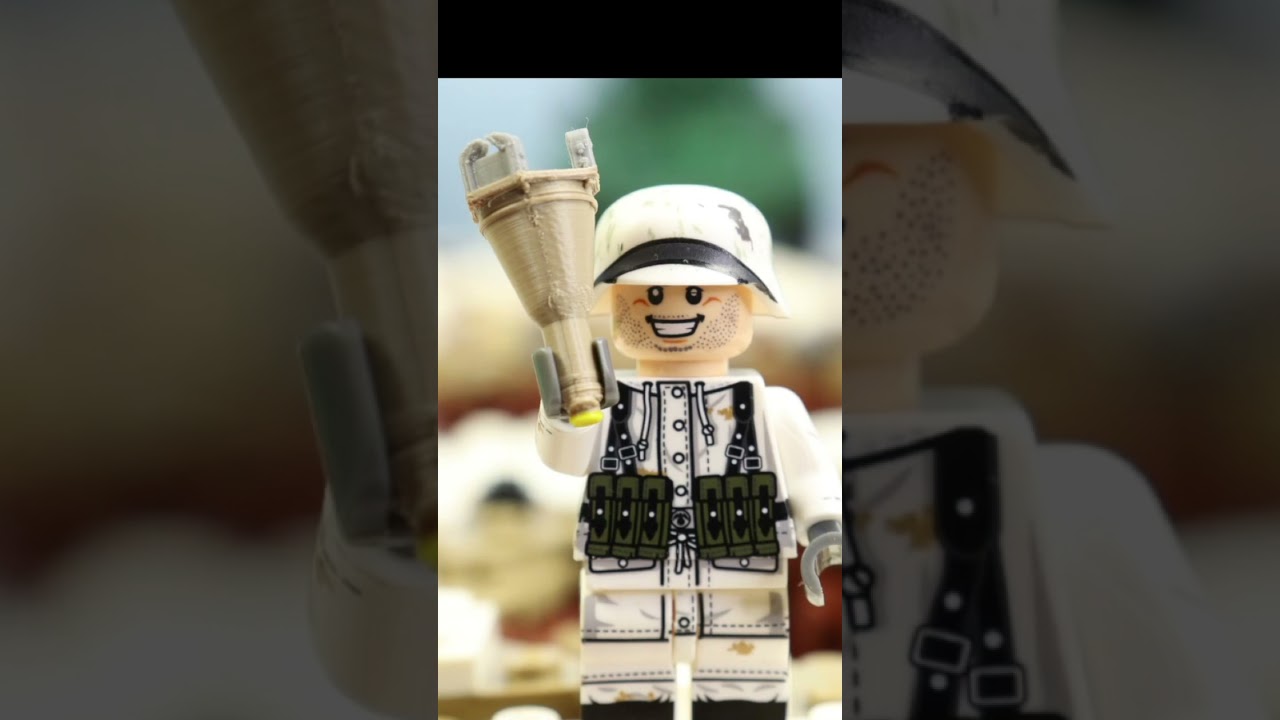 Немецкий солдат против советского танка! Что может пойти не так? #ww2rebuilder #legoww2