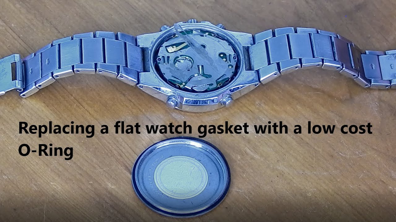 Замена прокладки Flat Watch на уплотнительное кольцо. Пошаговое руководство по обеспечению водоне...