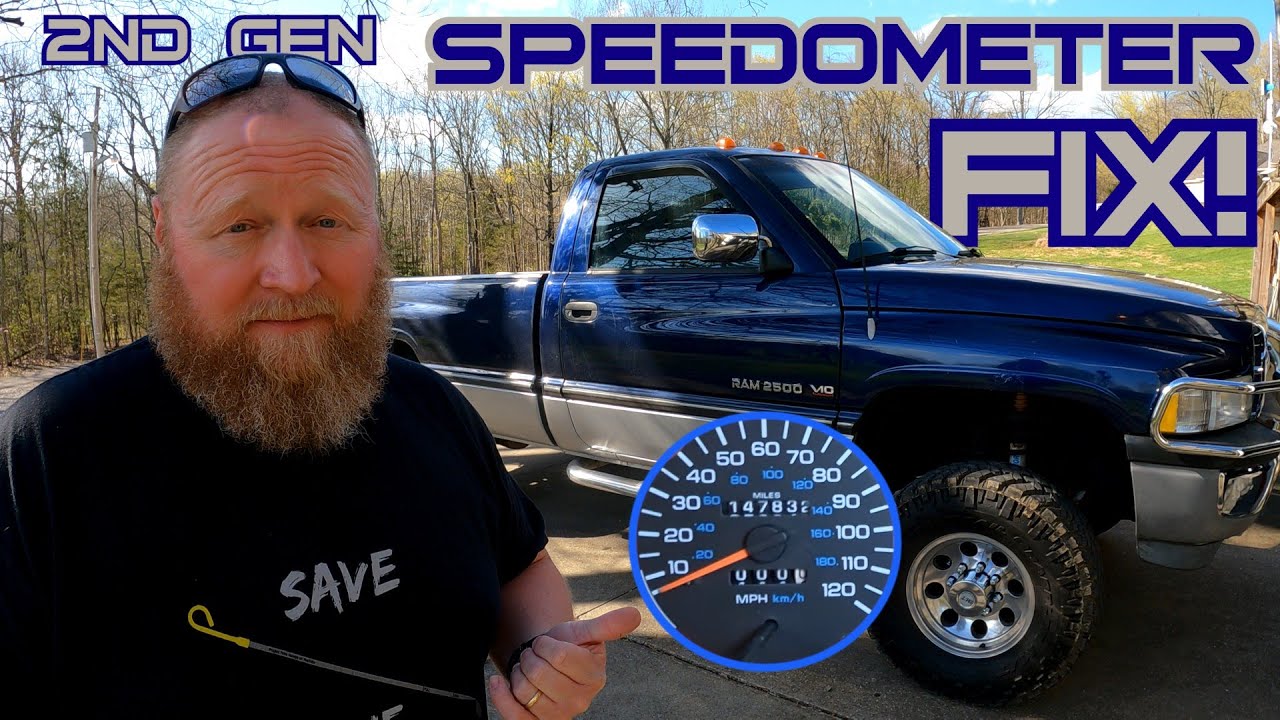 Неверные показания спидометра - Dodge Ram 2500 3500 и 1500 2-го поколения - КАК ИСПРАВИТЬ!