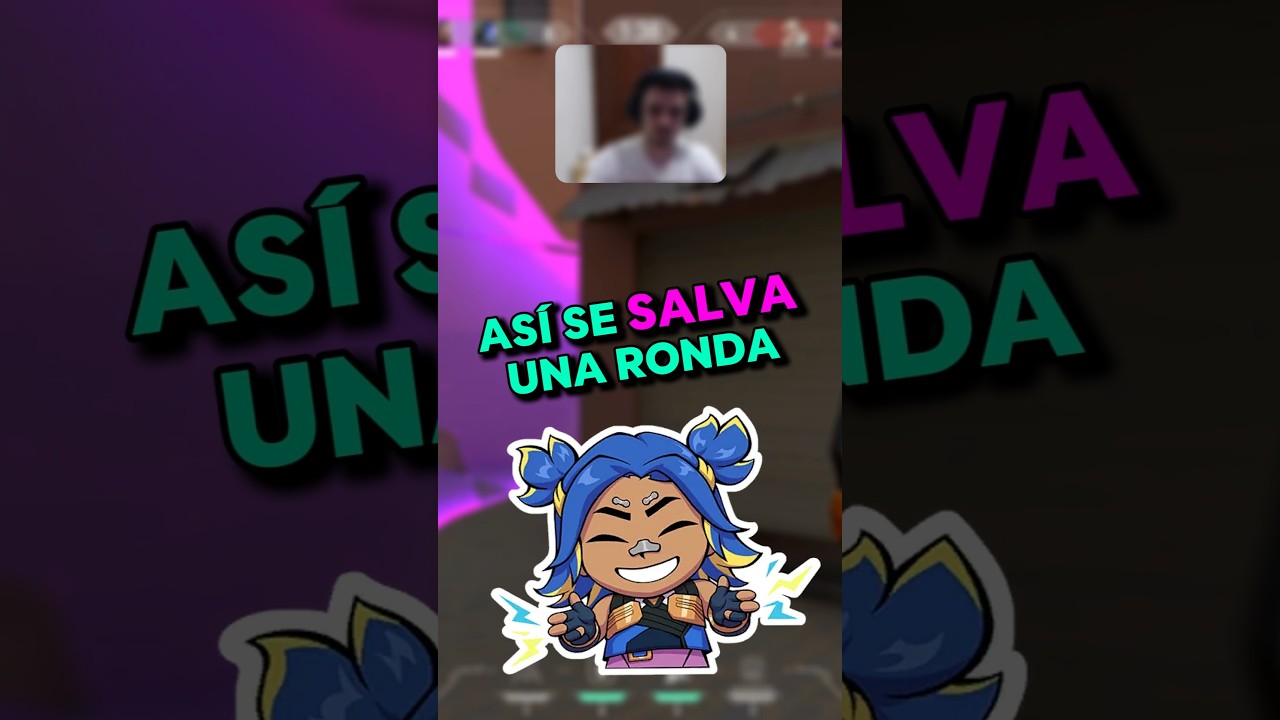 As&iacute; Se Salva Una Ronda 🟣Directos en Twitch: elZerloX🟣 #humor #twitch #valorantespa&ntilde;ol #shorts