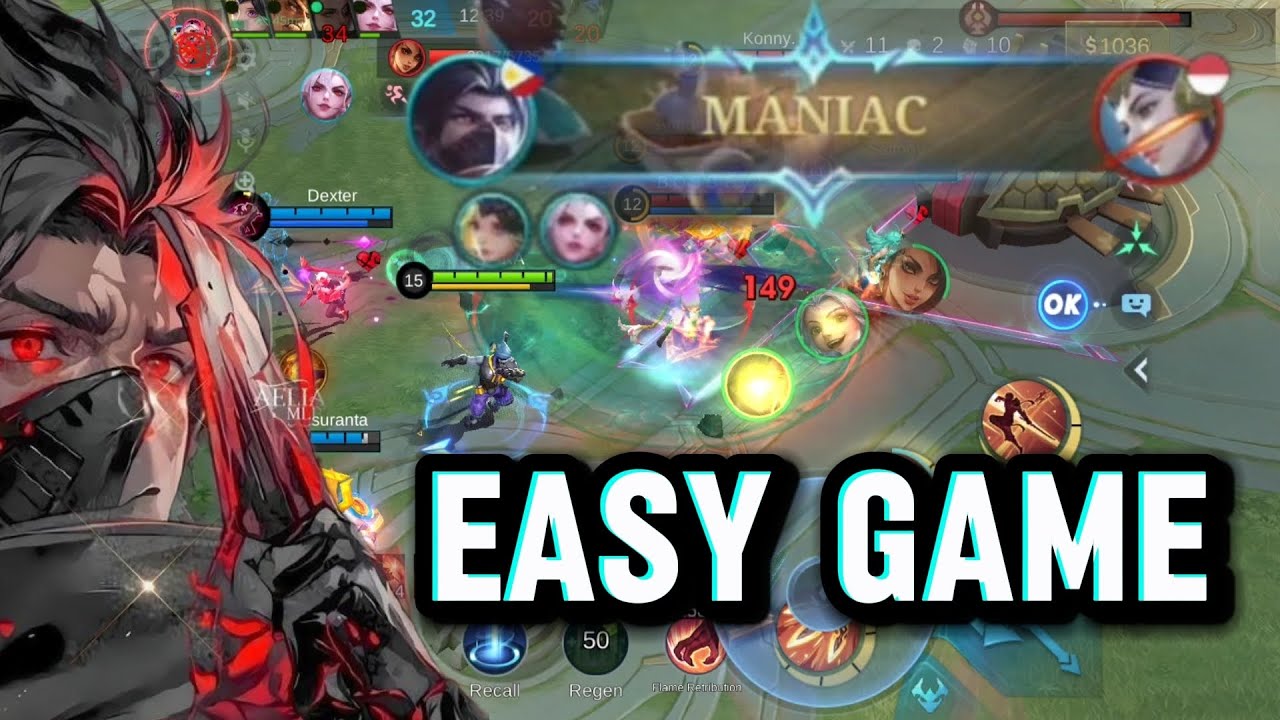 HAYABUSA MANIAC!! SNOWBALL HAYABUSA BAR BAR DARI AWAL GAME🔥🔥 - MOBILE LEGENDS BANG BANG