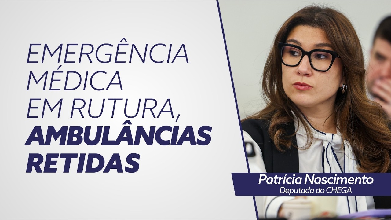 Emergência médica em rutura, ambulâncias retidas