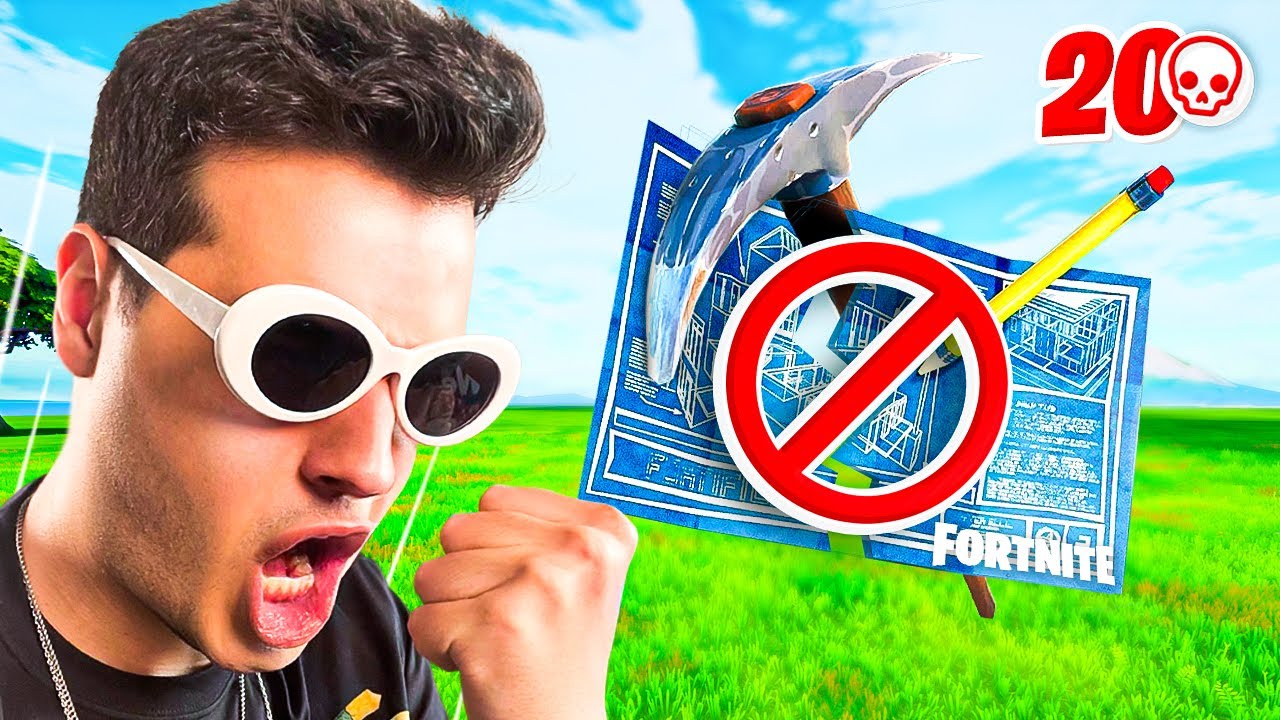 Fortnite but WITHOUT BUILDING ❌ فورتنایت ولی دیگه نمی تونیم بیلد کنیم! خداس