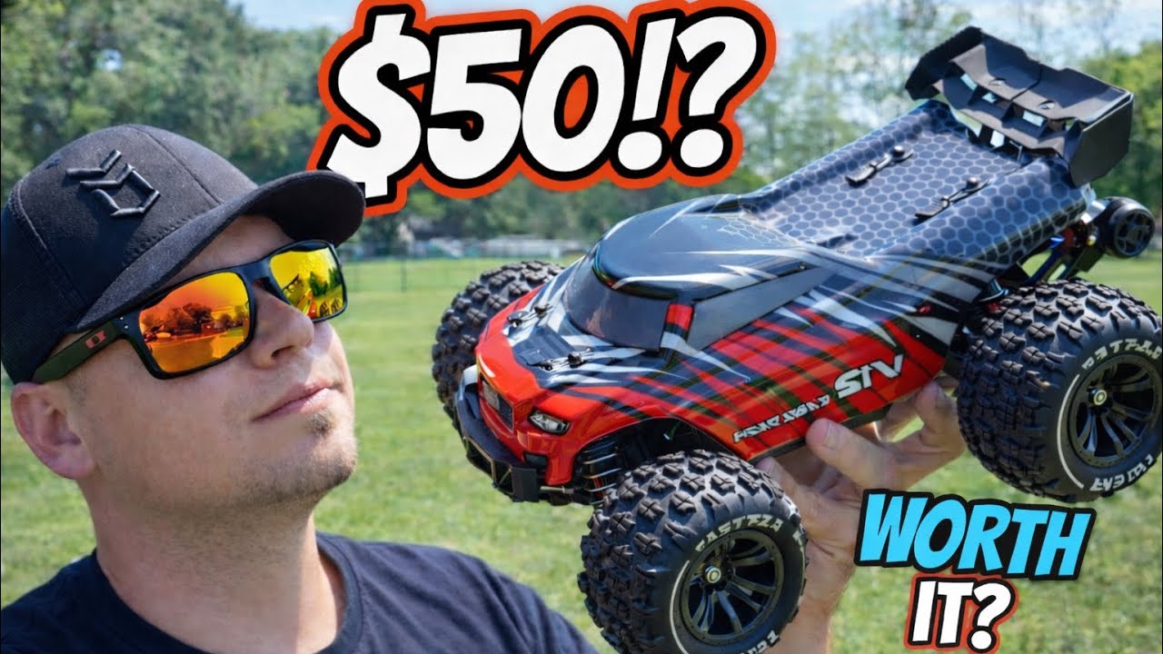 $50 Amazon Brushless Budget RC Basher LYNXOR