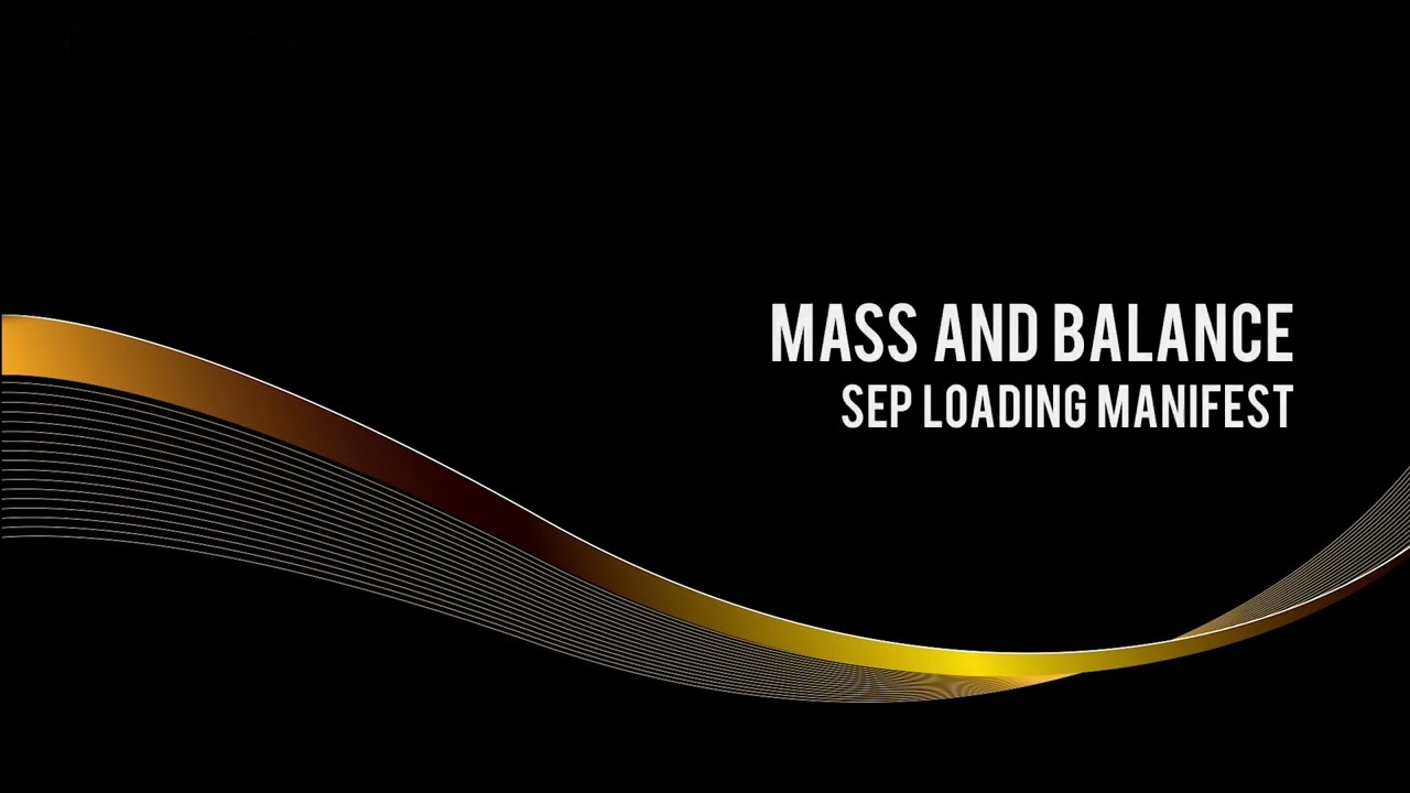 SEP Figures: Loading Manifest