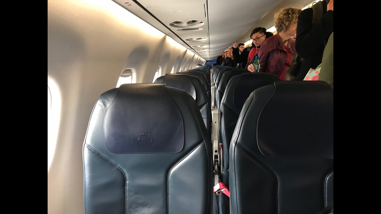 Flying KLM Cityhopper from Norwich to Amsterdam in Economy Comfort (Apr 2018)