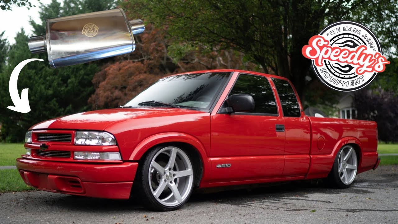 “SPEEDY SMOOTH” Muffler - 2.2L Chevy S10