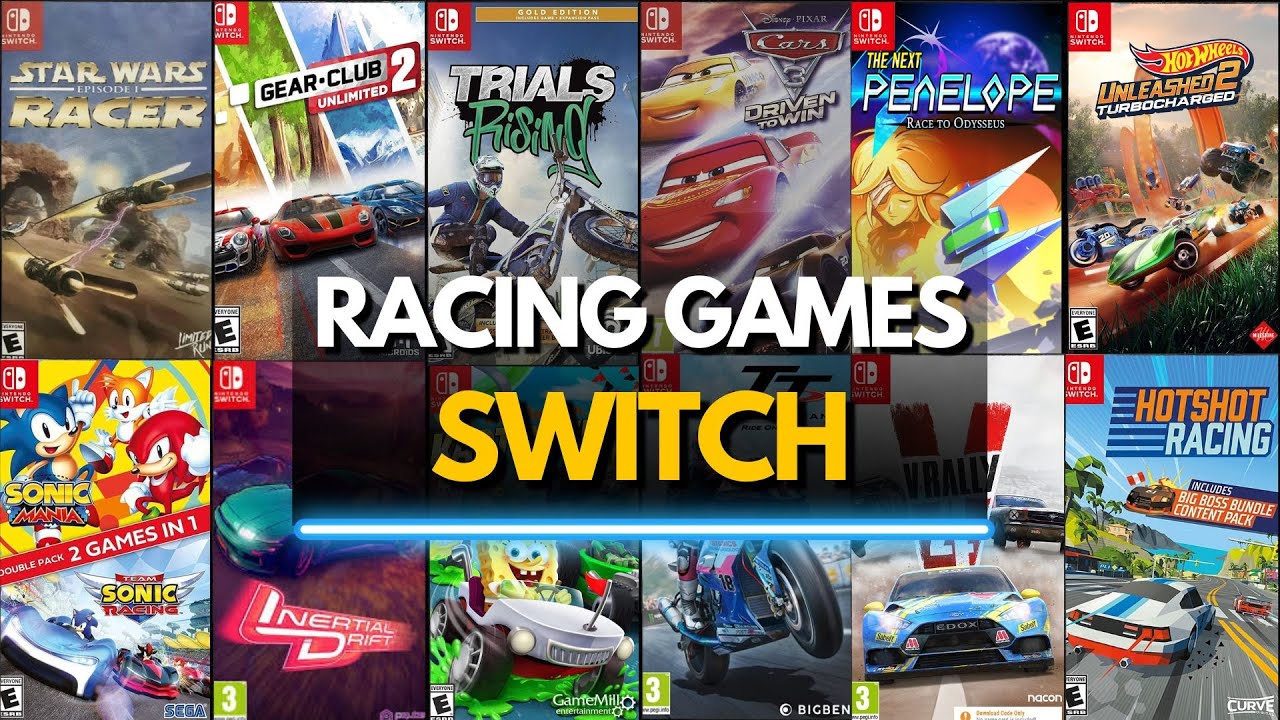 Top 50 Best Racing Games on Nintendo Switch 🏎️🔥