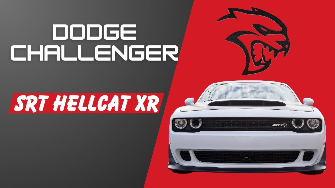 Dodge Challenger SRT Hellcat XR - direkt aus der Hölle!!