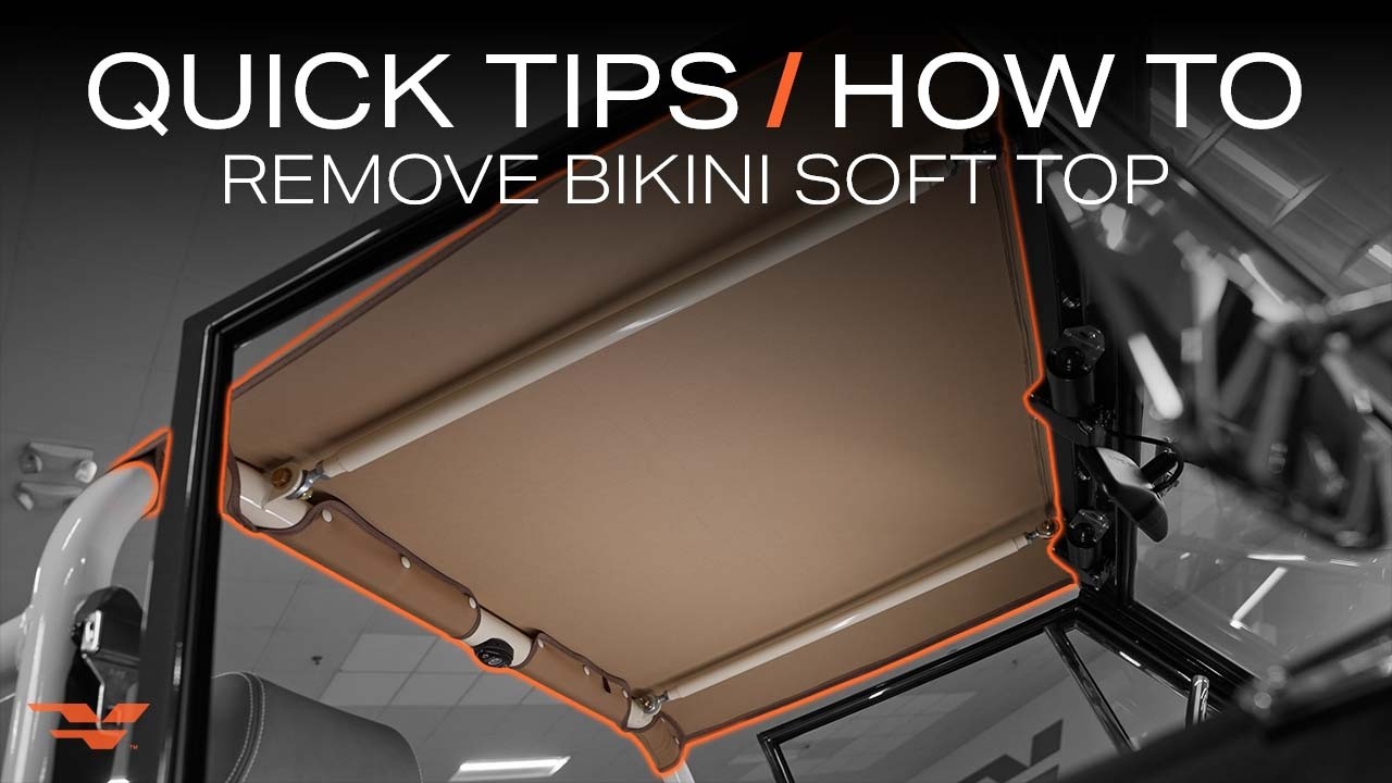 How to Remove a Velocity Classic Ford Bronco Bikini Soft Top | Velocity Quick Tips
