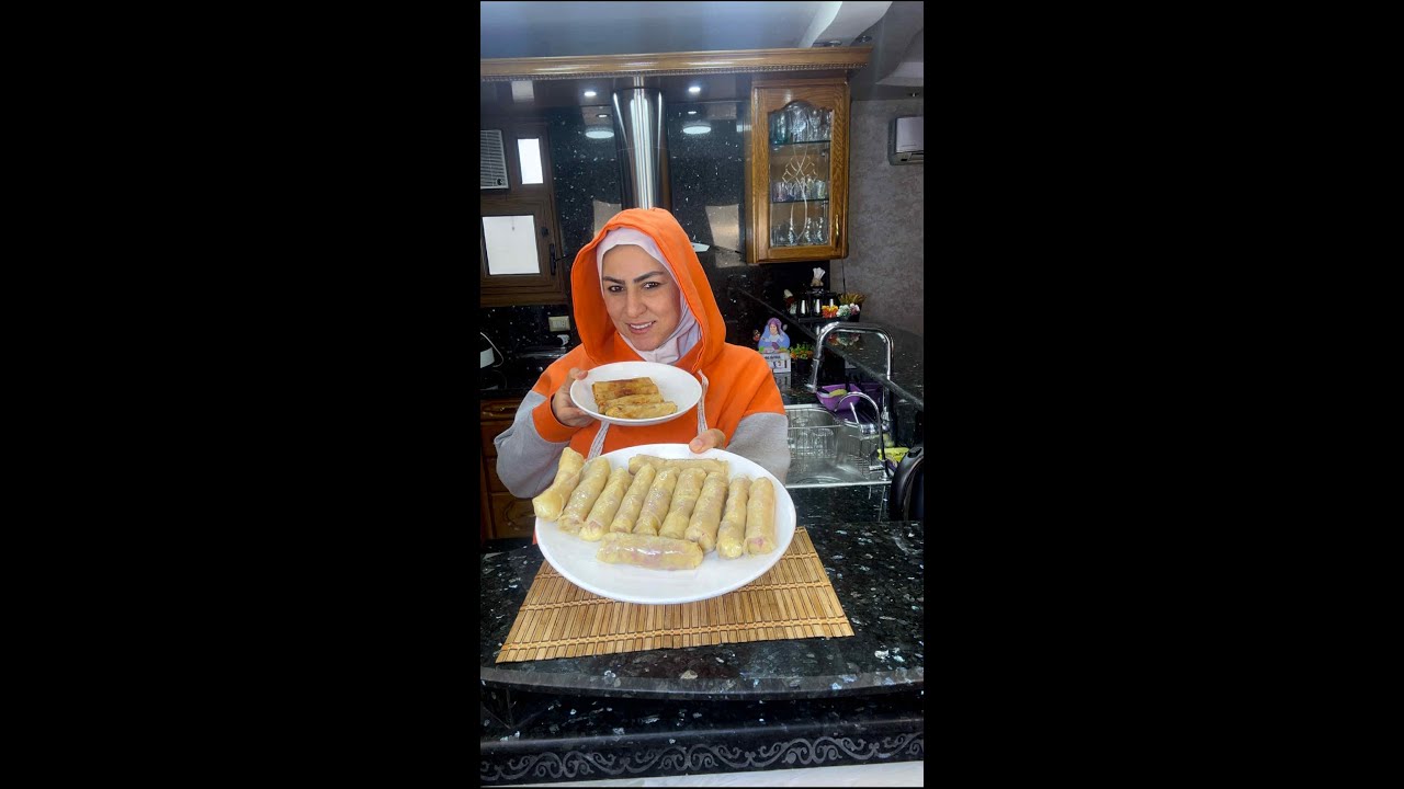 سبرنج رول (ورقة البسطيلة)🫔🌭 و حشوتي المفضلة🥘🥘