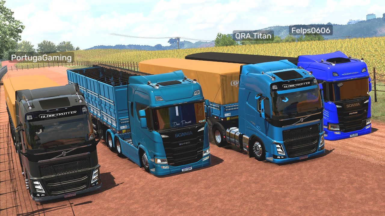 COMBOIO QUALIFICADO NO MAPA EAA - ETS 2 1.52 MODS BR