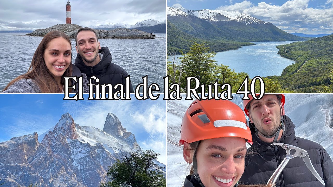 Llegamos a Ushuaia! / Caminamos arriba del Glaciar Perito Moreno, cruzamos a Chile y vimos pingüinos