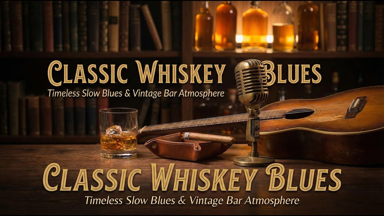 Classic Whiskey Blues 🥃 Timeless Slow Blues & Vintage Bar Atmosphere