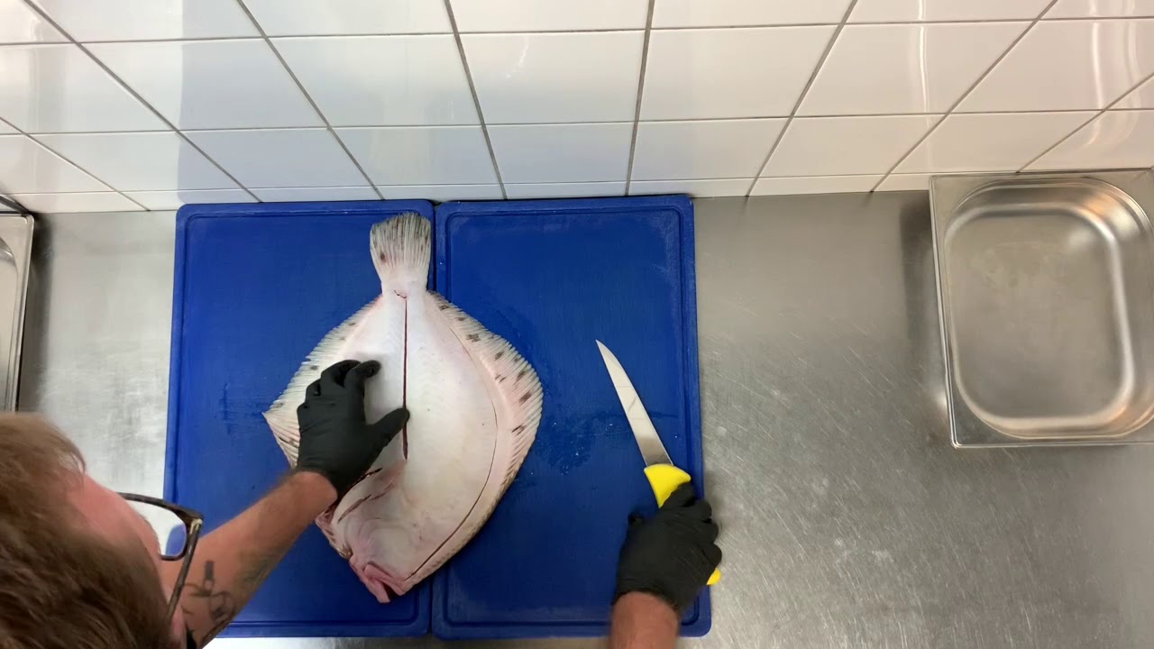 kochen ohne Worte - Steinbutt zerlegen