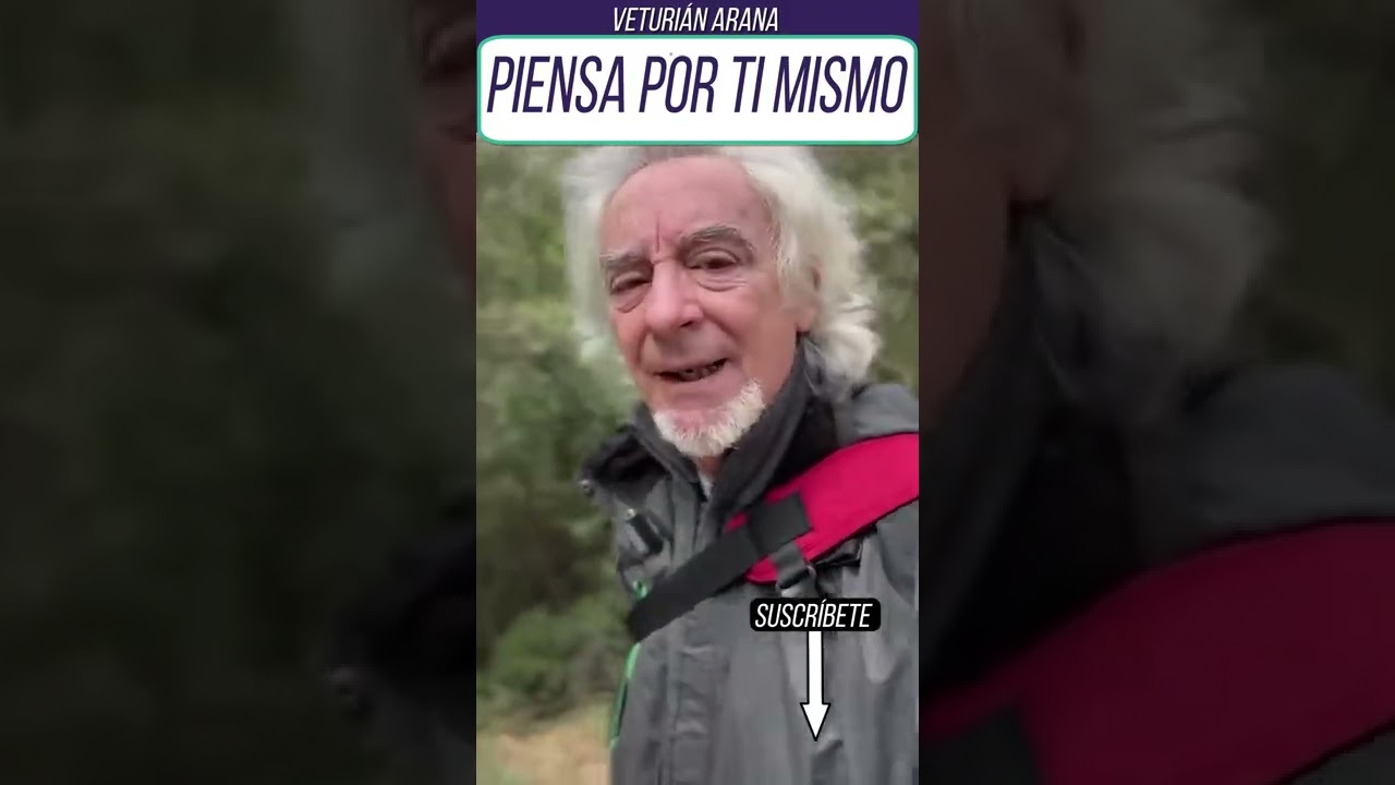 Piensa por ti mismo #short #saama #veturianarana #conciencia #conocimiento #elevarconciencia #pensar