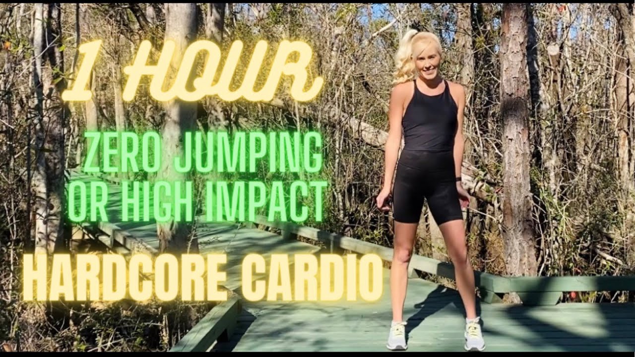 1 Hour Zero Jumping or High Impact Hardcore Cardio