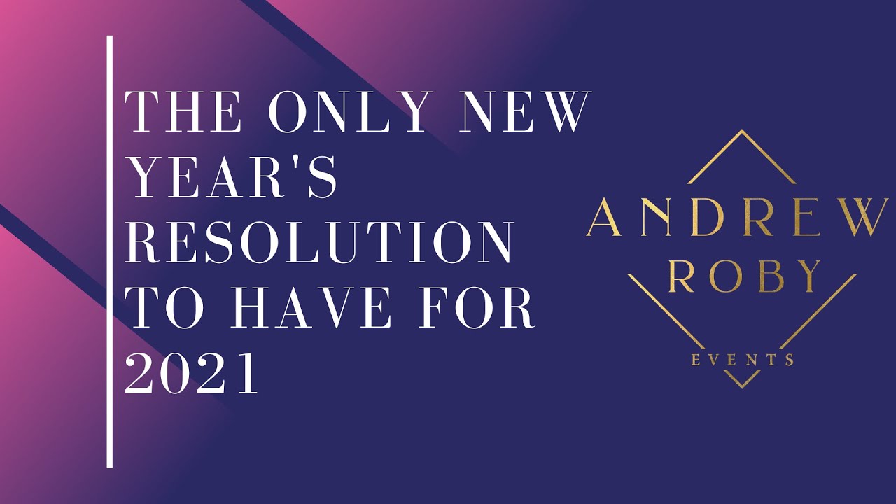 Here's The Only New Year Resolution To Have