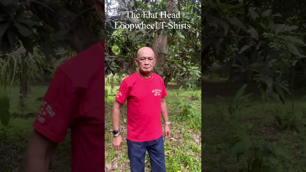 The Flat Head Loopwheel T-Shirts Made In Japan #shorts