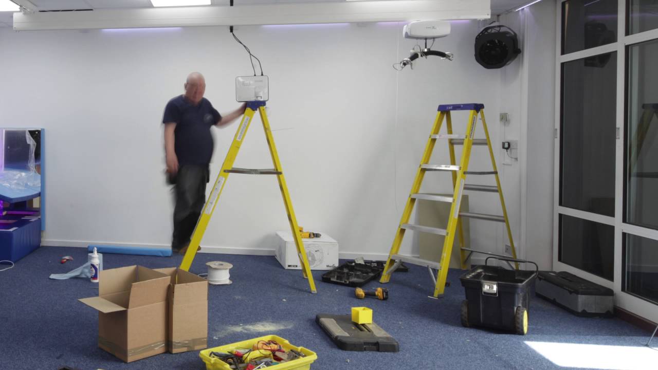 Lord's Taverners | Portfield School Sensory Room Time Lapse