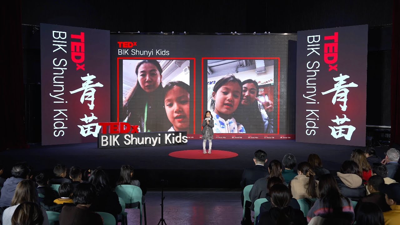 Why My School is Amazing | Ava White | TEDx BIK Shunyi Kids