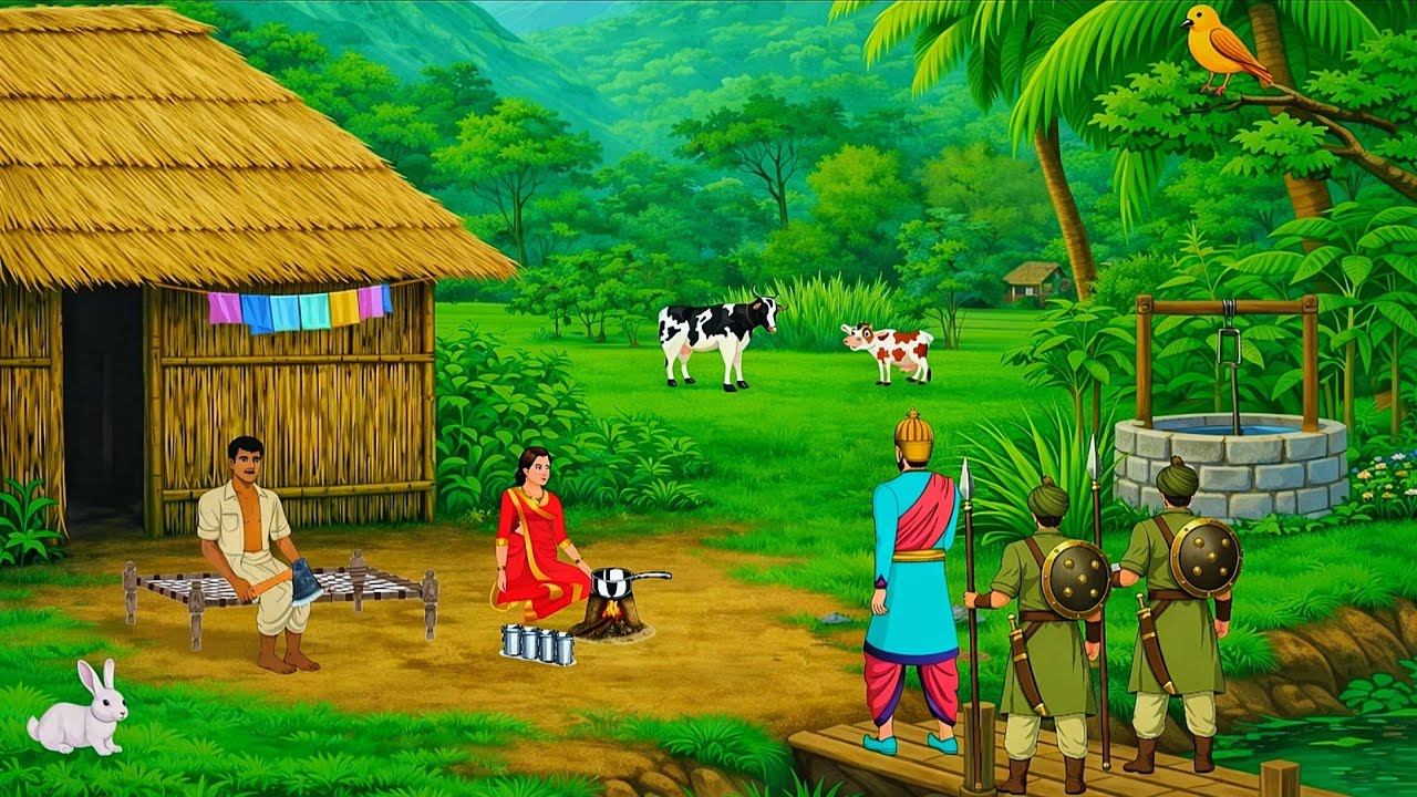 तक़दीर का खेल: गरीब किसान, नागिन और तीन बहादुर | Hindi Moral Story