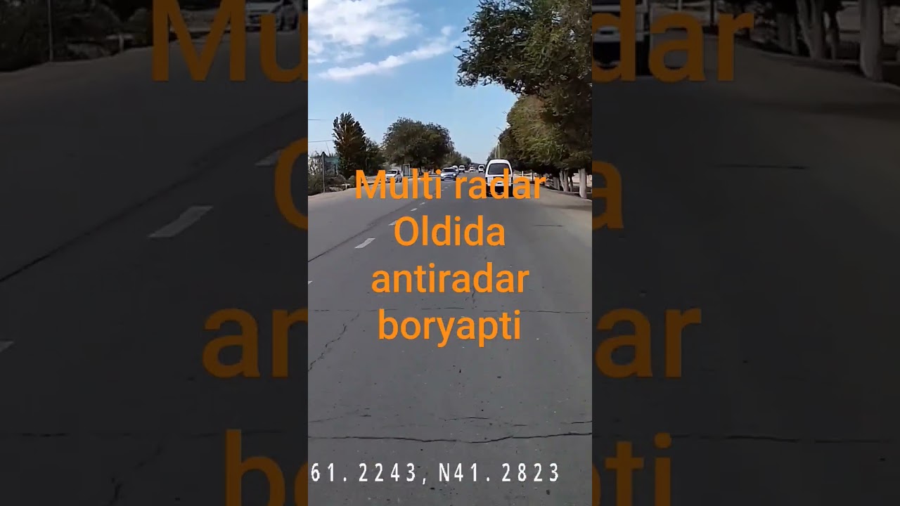 Multiradar oldida anti radar boryapti
