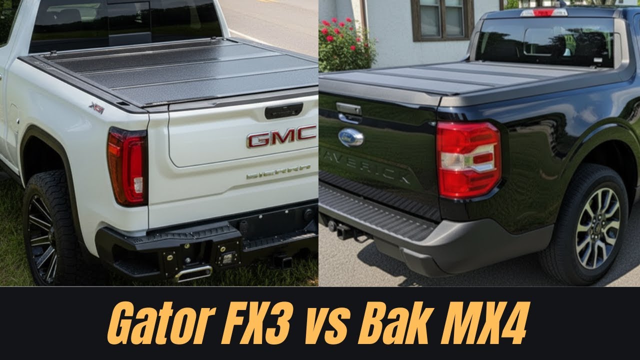 Gator FX3 против Bakflip MX4 Tonneau Cover