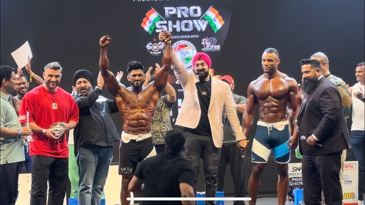 History Is Made… Amit Agre Wins Bharat Pro Show Delhi 2024 | IHFF Sheru Classic Delhi 2024