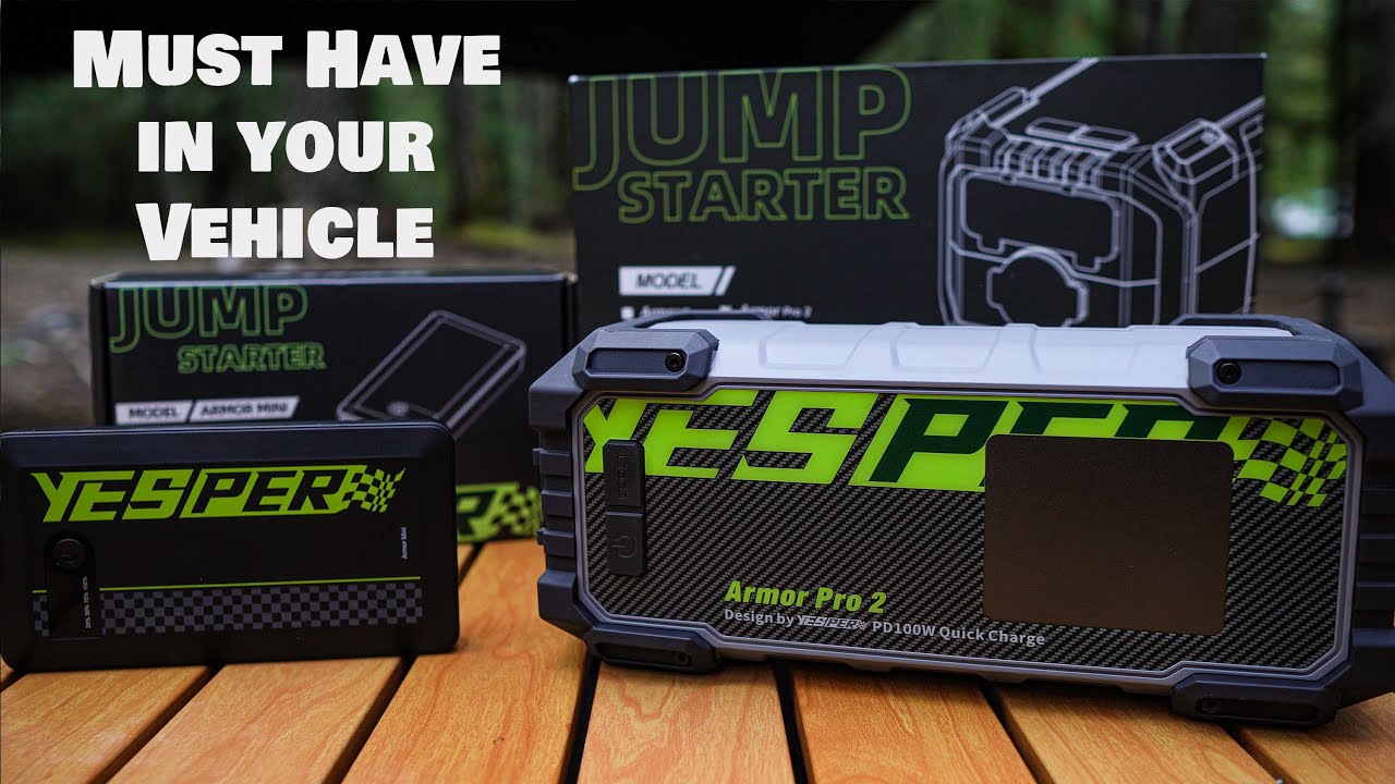 Must Have Tools in your Vehicle!! YesPer Battery Jump Starter First Look