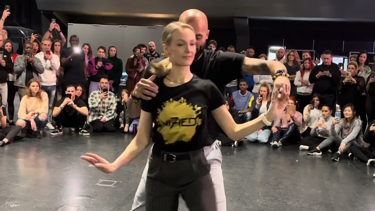 Albir & Ana dancing Kizomba Fusion Demo @ Unified Festival Luxembourg (December 2023)