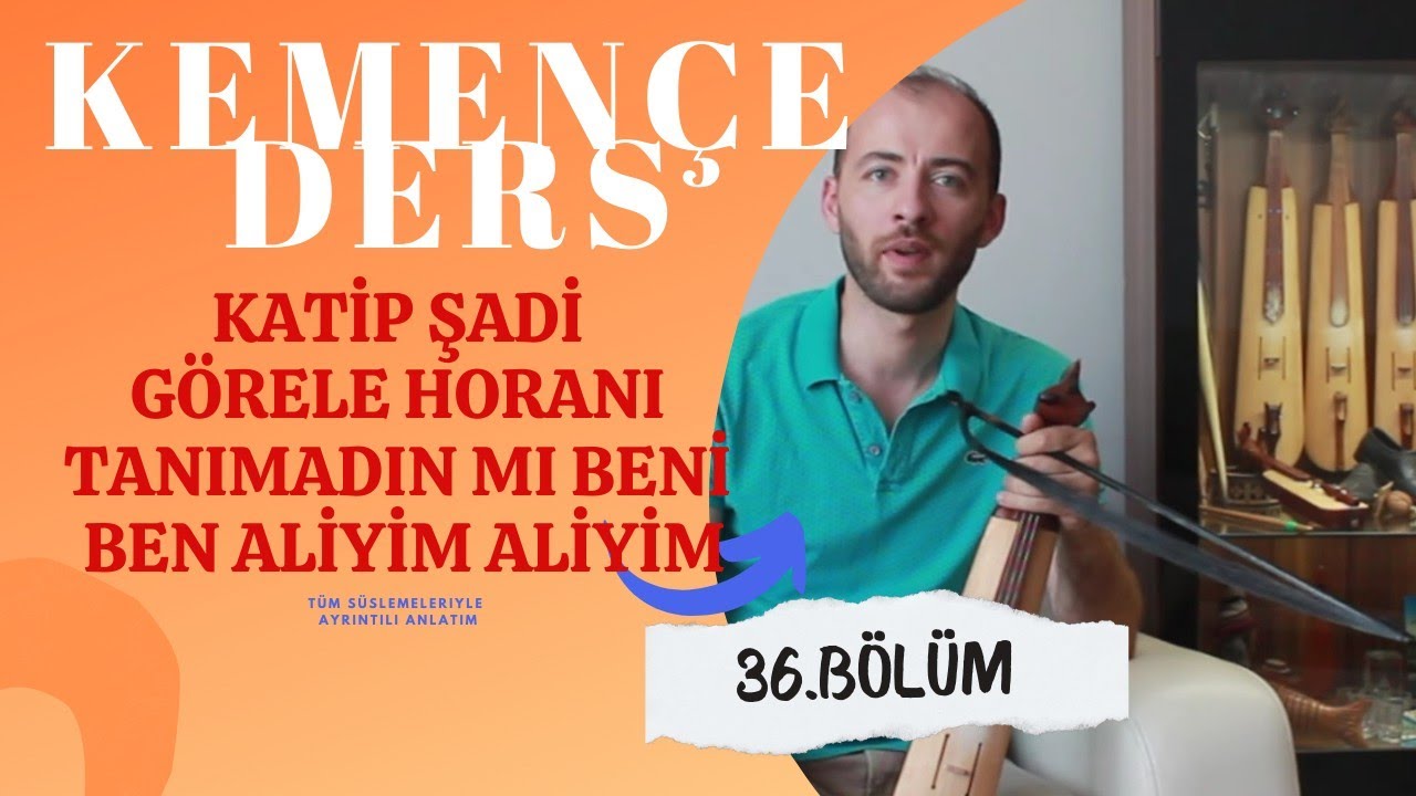 Kemençe Dersi - Görele Horanı (Ben Aliyim Aliyim) #katipşadi #kemençedersi #horon #kemençe #görele