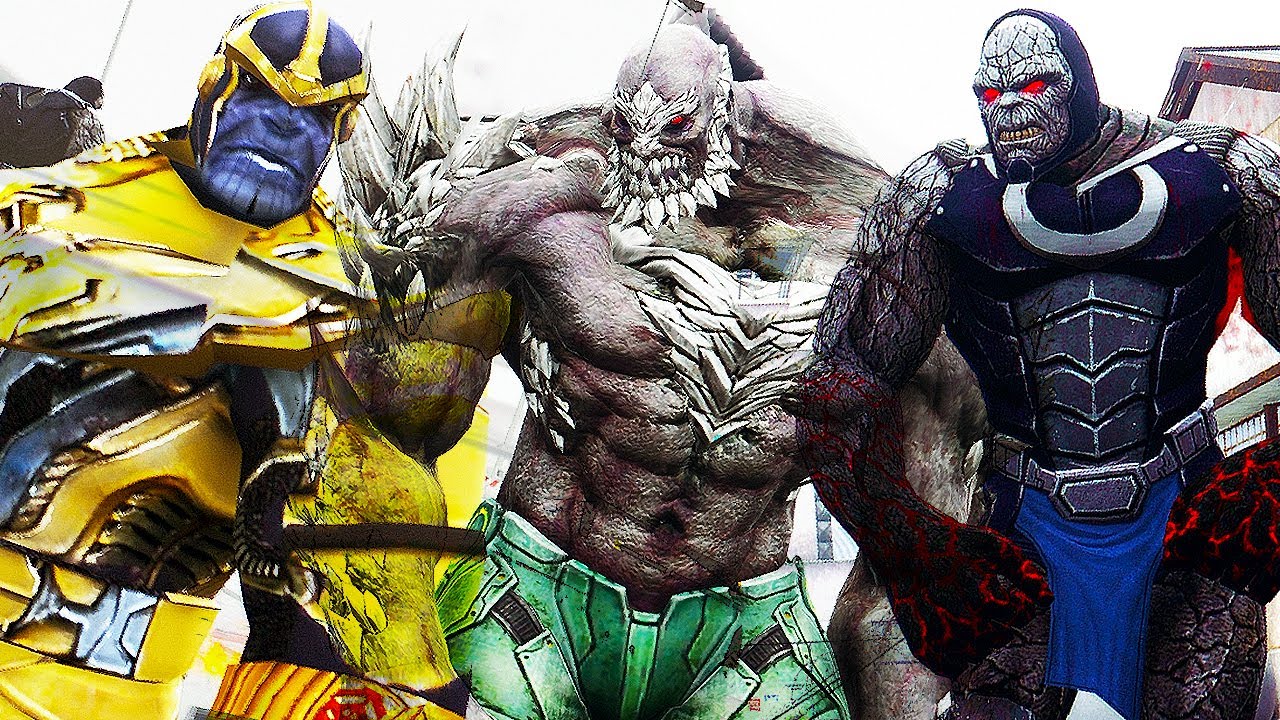 DARKSEID VS THANOS VS DOOMSDAY - EPIC BATTLE