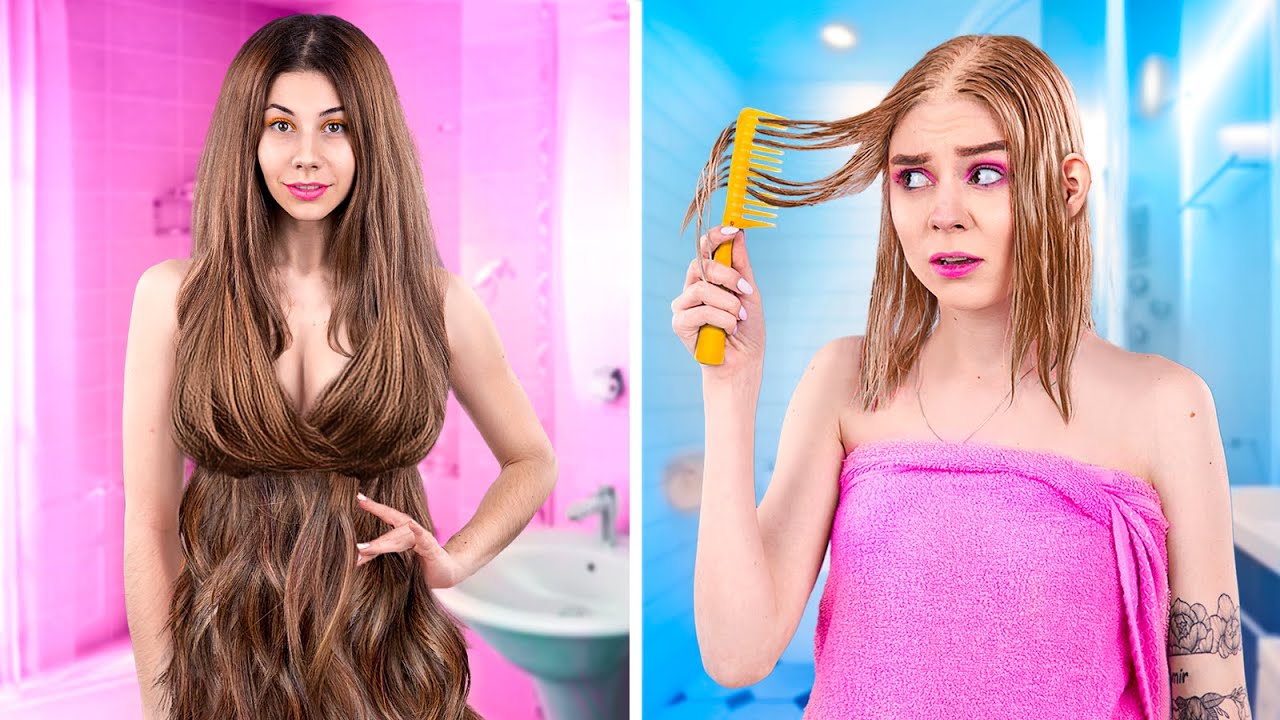Masalah Rambut Tipis vs Rambut Tebal / Situasi Canggung Yang Lucu