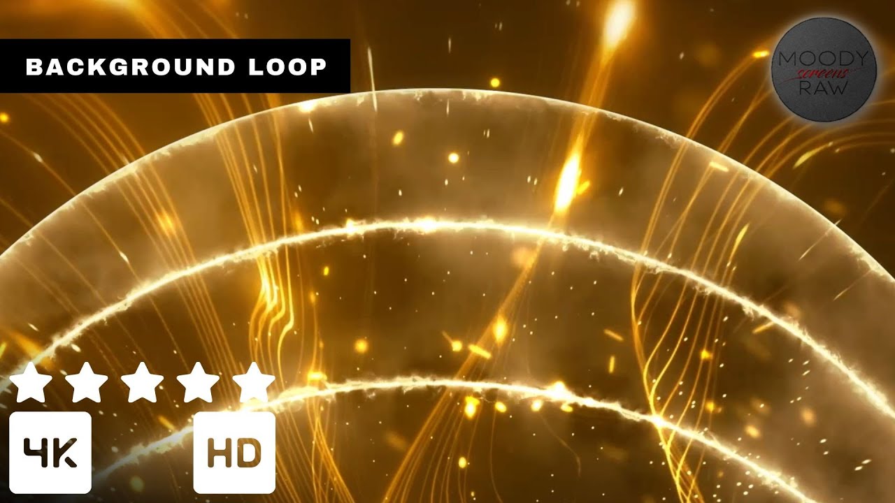Money Golden Energy Luxury 4K Visual Loop (Silent) | Symbolic Display Background | Seamless Loop