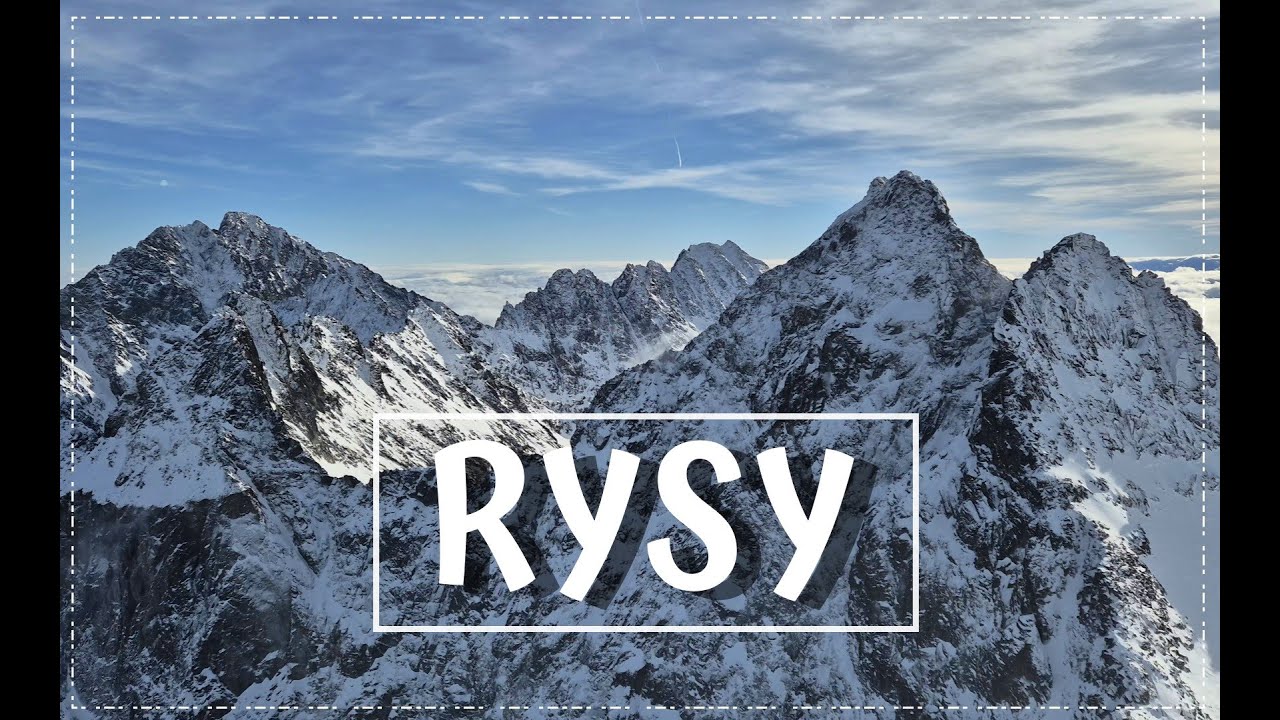 Rysy zimą od słowackiej strony | Tatry Wysokie