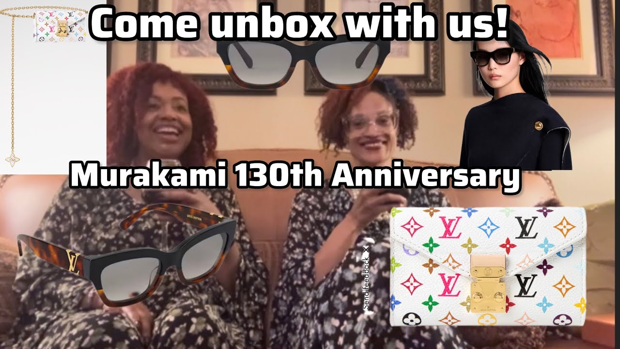 Юбилейная коллекция Louis Vuitton Murakami, посвященная 130-летию бренда 🌸: солнцезащитные очки и...