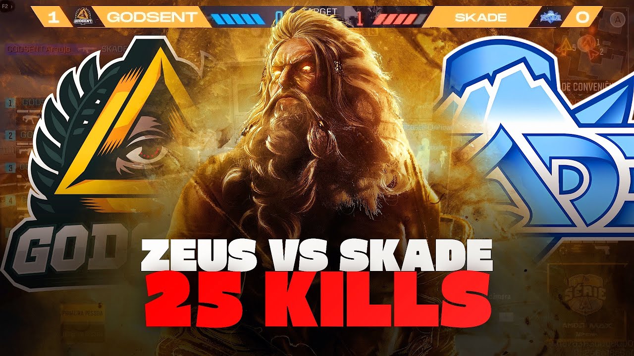 ZEUS QUEBROU TUDO! RECORDE DE KILLS NA FINAL DA ARENA 🔥 COD MOBILE VS SKADE