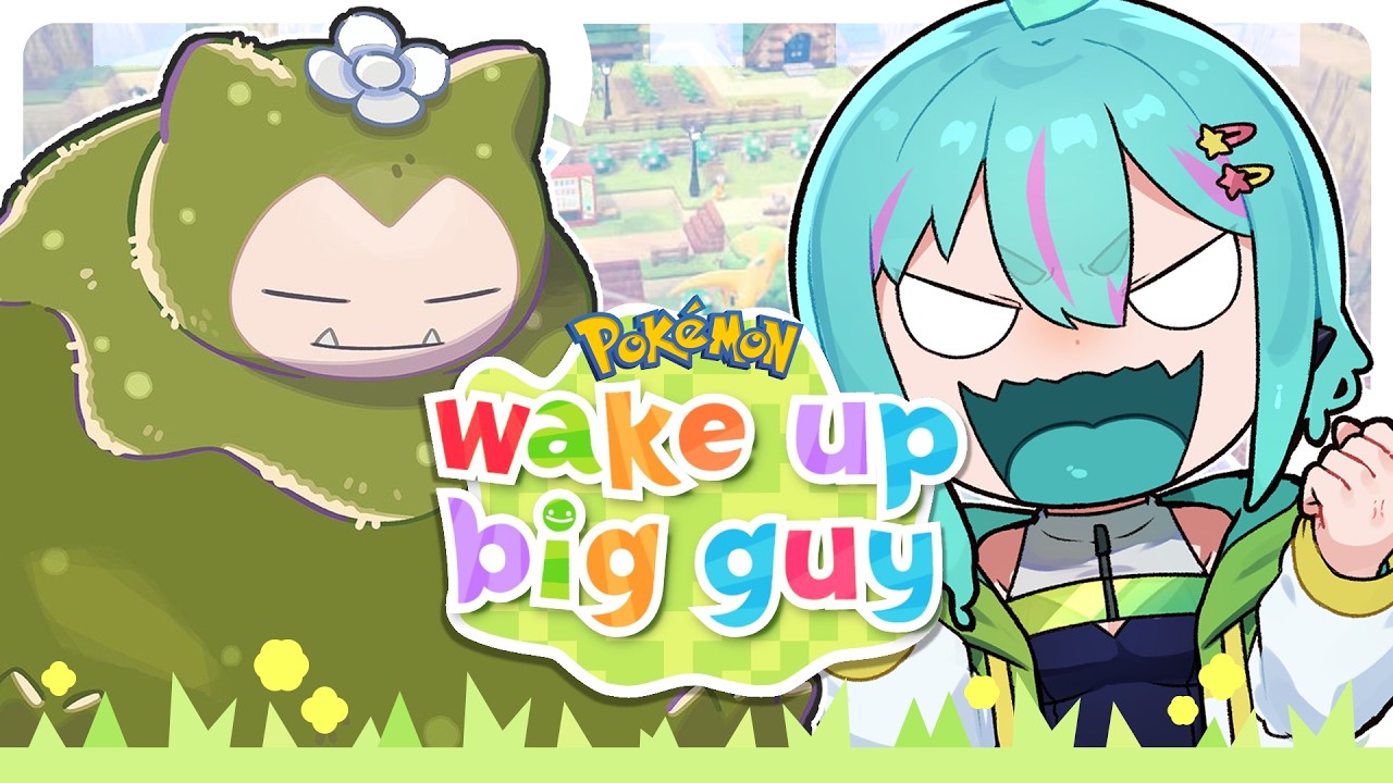 The stream WONT END until Snorlax wakes up?! huh?! [🔴Let's Play: Pokopia #2!]