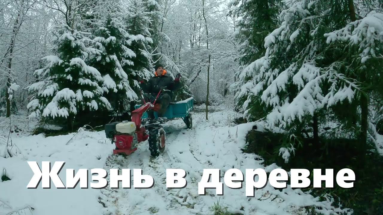 Все идет своим чередом  | Зимние дела и заботы в деревенской глубинке