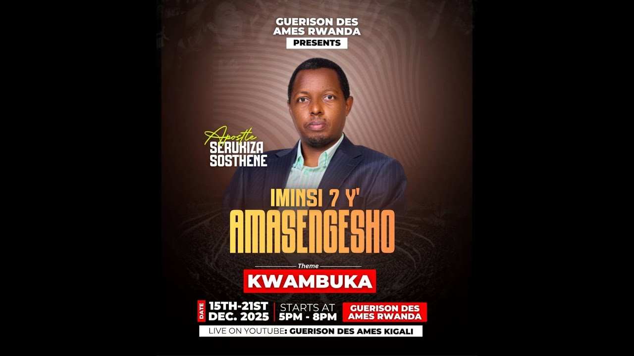LIVE🔴:SUNDAY SERVICE WITH APOSTLE SERUKIZA / (14/12/2025)
