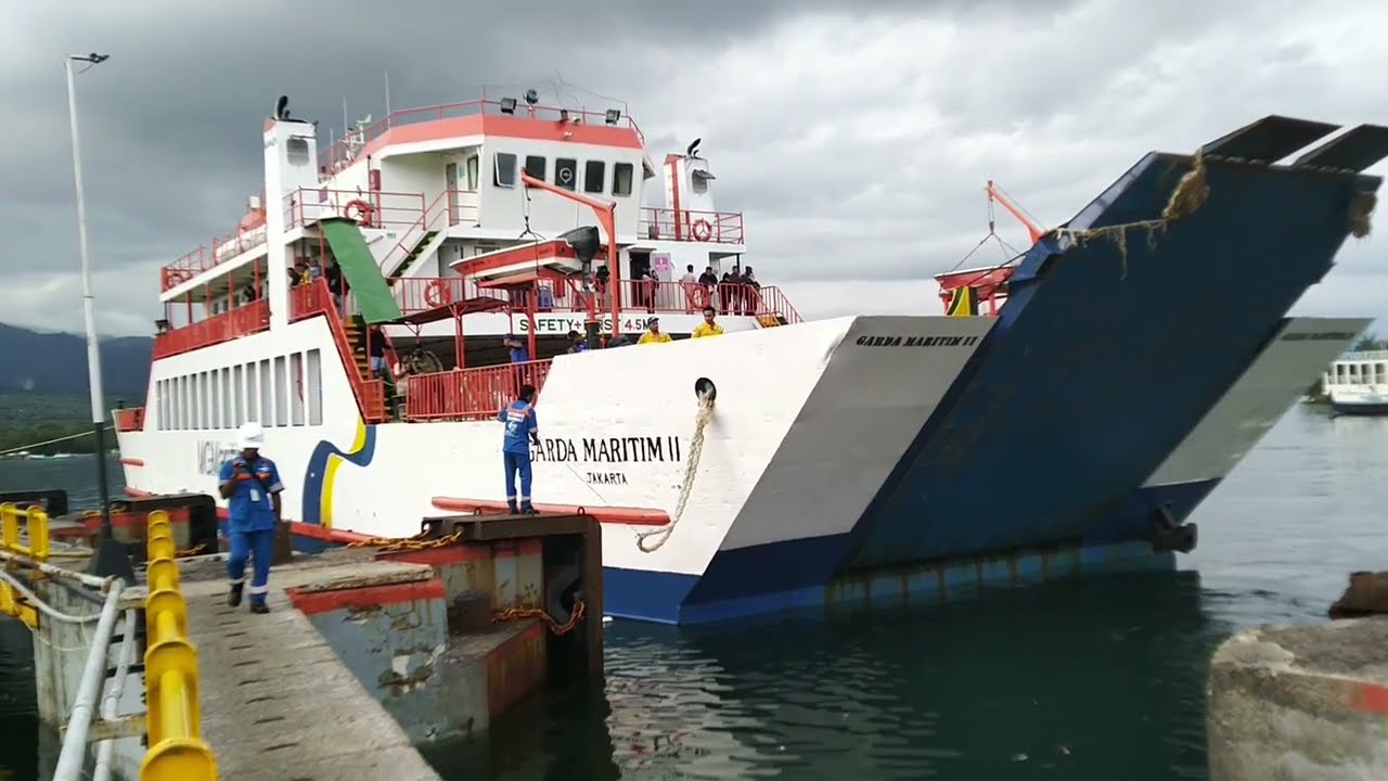 Garda Maritim II | Anchored in Kayangan Port |Sail From Poto Tano | February 14,2023 | 05.40 p.m