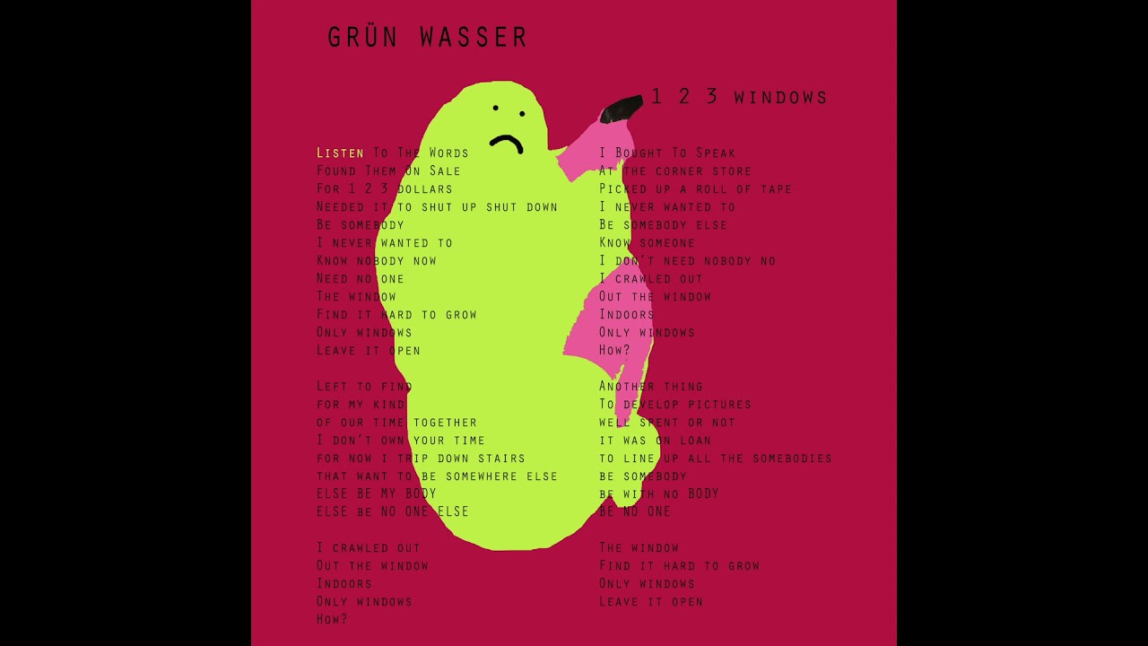 GRÜN WASSER - 123 Windows