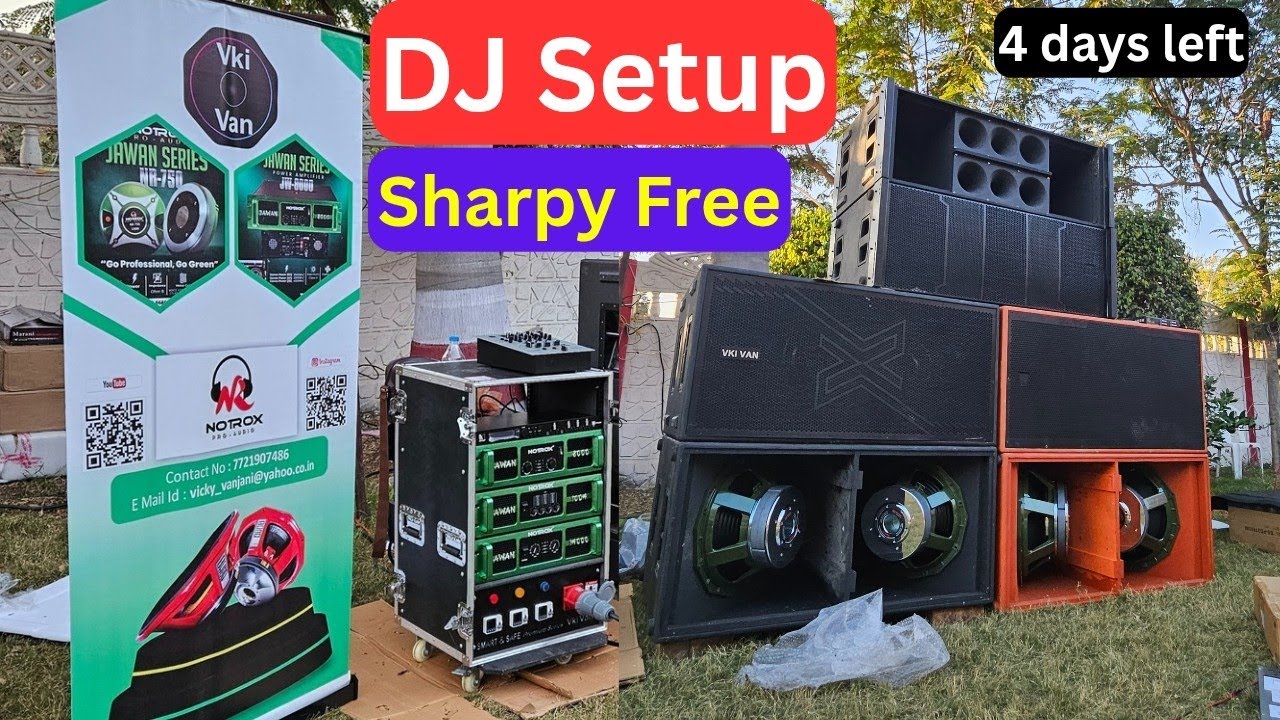 Offer wala DJ Setup notrox ka viral speaker @VkiVan