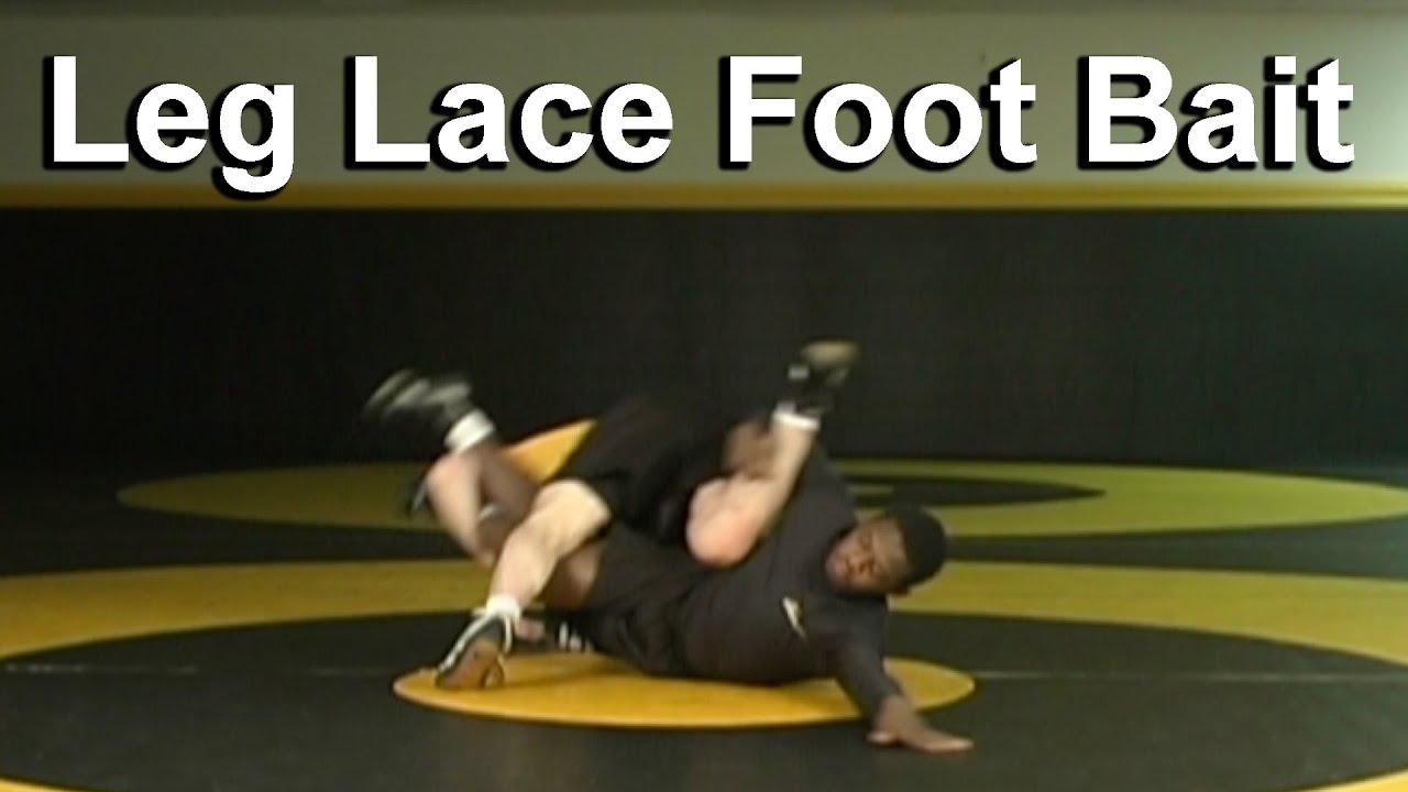 Leg Lace Foot Bait Kick Over - Cary Kolat Wrestling Moves