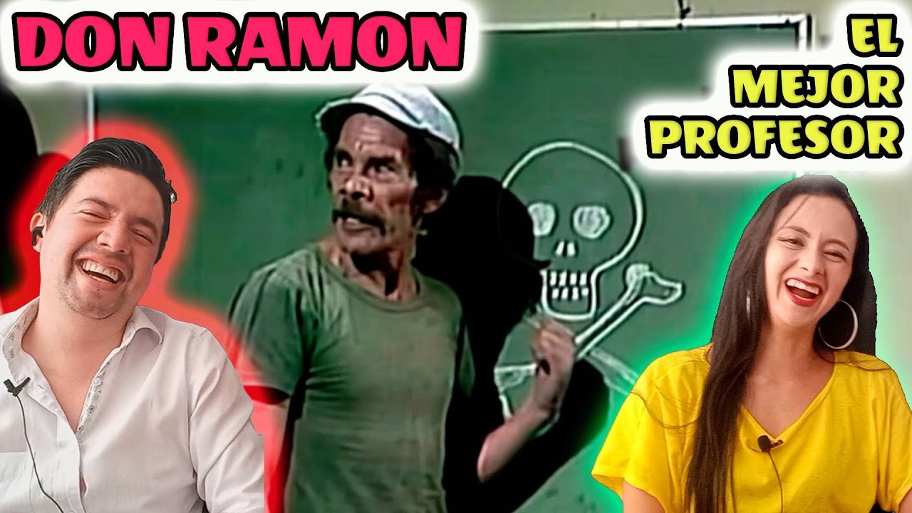 Reacción a DON RAMON ENSEÑA LO QUE SIGNIFICA PELIGRO - EL CHAVO DEL 8 - EL MEJOR PROFESOR DEL MUNDO