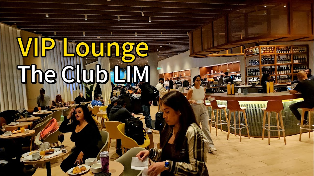 VIP Lounge The Club Lima new Airport Jorge Chavez #viplounge #theclub #lima #airport #peru 